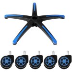 Mophorn base de rechange pour chaise de bureau, 28 po, charge statique de 2500 lb, base de chaise de ...