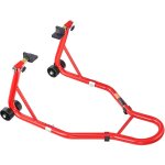 Mophorn bquille roue arrire 385, 6 kg, support moto avec fourche u et l, bras oscillant rglable pour ...