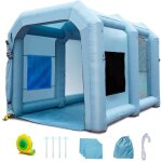 Mophorn - cabine de peinture gonflable 13x10x9ft avec souffleur 950w, tente gonflable pour peinture en ...