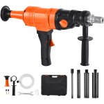 Mophorn carotteuse � diamant 200 mm, perceuse � b�ton portative 1500 w, 2 vitesses 1000 / 2250 tr / min, ...