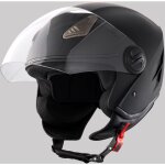 Mophorn ? casque de moto 3 / 4 bluetooth ? abs haute densit� ? homologu� dot ? visi�re transparente ? ...