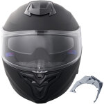 Mophorn casque de moto, abs intelligent int�gral et haute densit�, emplacement bluetooth, lentille interchange ...