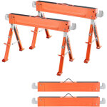 Mophorn chevalet de sciage pliable, lot de 2, capacit� de charge 816, 5 kg, hauteur ajustable, pieds ...