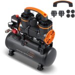 Mophorn compresseur d'air de 2, 1 gallons, r�servoir sans huile de 1, 2 hp, 2, 2 cfm � 90 psi, pression ...