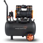 Mophorn - compresseur d'air de 9, 3 gallons, 2, 5 cv, 2, 2 cfm  90 psi. sans huile, pression maximale ...