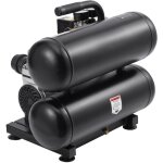 Mophorn - compresseur d'air, rservoir en acier de 4, 6 gallons, compresseur d'air sans huile 1hp 2, ...