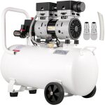 Mophorn - compresseur deair 11 gallons, ultra silencieux, 1 cv, reservoir en acier sans huile, 750 w, ...
