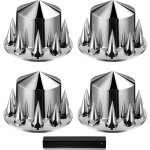 Mophorn - couvre - roues d'essieu arri�re, couvre - essieu � pointes pour semi - remorque, couvre - �crous ...