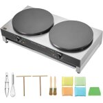 Mophorn crêpière électrique , double tête de 16 pouces, 3400 w, acier inoxydable antiadhésif, poêle à ... Mophorn crêpière électrique , double tête de 16 pouces, 3400 w, acier inoxydable antiadhésif, poêle à ...