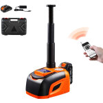 Mophorn cric �lectrique pour voiture, 5 tonnes / 11 000 lb, portable avec grande capacit�, lumi�re led ...