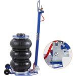 Mophorn - cric pneumatique de 3 tonnes, cric pneumatique  triple sac de 6 600 lb avec six tuyaux en ...