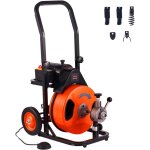 Mophorn - deboucheur electrique de canalisation 15 m x 9, 5 mm machine de nettoyage de tuyaux alimentation ... Mophorn - deboucheur electrique de canalisation 15 m x 9, 5 mm machine de nettoyage de tuyaux alimentation ...