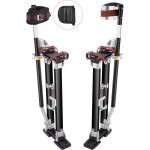 Mophorn echasses pour cloisons seches, 24'' - 40'' ajustables, echasses a outils en aluminium avec genouillere ... Mophorn echasses pour cloisons seches, 24'' - 40'' ajustables, echasses a outils en aluminium avec genouillere ...