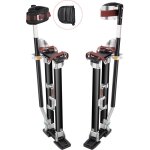 Mophorn ? �chasses ajustables 24 - 40in ? aluminium l�ger avec genouill�res ? antid�rapantes pour peinture ...