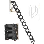 Mophorn �chelle de grenier r�tractable, capacit� 299, 4 kg, escalier mural pliable, hauteur d'installation ...