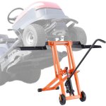 Mophorn lvateur de tondeuse  gazon - capacit de 500 lb, cric hydraulique, acier au carbone massif ...