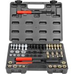 Mophorn - ensemble de 49 tarauds et limes � filetage, kit d'outils de filetage unc, unf et m�trique, ...