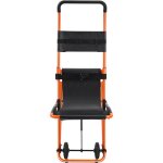 Mophorn - fauteuil d'escalier manuel capacit de 350 lb. fauteuil roulant d'urgence pliable. 4 roues. ...