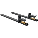 Mophorn fourches � palettes , capacit� de 4 000 lb, fourches � godet pour tracteur de 60 po, accessoire ...