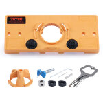 Vevor gabarit de charniere dissimulee 35 et 26 mm outil pose charniere percage precis en pa66 et acier ...