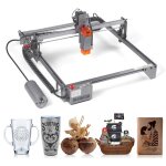 Graveur laser 10 w, machine de gravure 15, 7' x 15, 7', vitesse de 10 000 mm / min, spot comprim�, protection ...