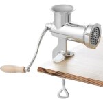 Mophorn - hachoir � viande manuel - hachoir � viande manuel en acier inoxydable avec pince de table, ...