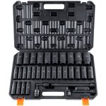 Mophorn - jeu de douilles � chocs profondes 1 / 2', 34 pi�ces m�triques 8 - 36 mm, acier alli� cr - mo ...