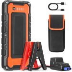 Mophorn jump starter 3000a peak, bloc d'alimentation pour batterie de voiture, booster portable avec ...