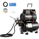 Mophorn - kit aérographe, compresseur à double ventilateur avec réservoir de 3, 5 l, ensemble complet ... Mophorn - kit aérographe, compresseur à double ventilateur avec réservoir de 3, 5 l, ensemble complet ...