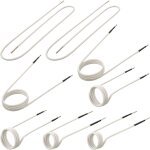 Mophorn - vevor poteau de guidage 6pcs, barriere de balisage pour controle de foules avec corde en velours ...