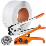 Mophorn kit de cerclage banding avec outil de tension de cerclage, outil de scellage de cerclage, sangle ... Mophorn kit de cerclage banding avec outil de tension de cerclage, outil de scellage de cerclage, sangle ...