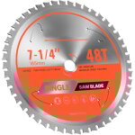 Mophorn lame de scie circulaire � 185 mm pour d�coupe pr�cise, �quip�e de 48 dents en alliage robuste, ...