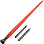 Mophorn - vevor lance a foin, 125 cm, pique de botte de foin, capacite de 1360 kg, pointe a balle a fixation ... Mophorn - vevor lance a foin, 125 cm, pique de botte de foin, capacite de 1360 kg, pointe a balle a fixation ...