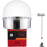 Mophorn machine � barbe � papa �lectrique 1000 w, machine � barbe � papa commerciale avec couvercle, ...