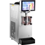 Mophorn machine  granit commerciale  bol unique 8 l / 2, 1 gal pour margarita, smoothie, boisson glace ...