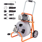 Mophorn - machine de nettoyage de canalisations 30, 5 m x 1, 27 cm, alimentation automatique, tarière ... Mophorn - machine de nettoyage de canalisations 30, 5 m x 1, 27 cm, alimentation automatique, tarière ...