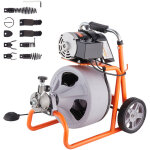 Mophorn - machine de nettoyage de drain 100ft x 3 / 8 pouces, tarière de drainage à alimentation automatique ... Mophorn - machine de nettoyage de drain 100ft x 3 / 8 pouces, tarière de drainage à alimentation automatique ...