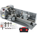 Mophorn - mini tour  mtaux 1100w 220mmx750mm vitesse variable fraiseuse  mtaux tour  mtaux numrique ...