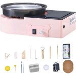 Mophorn mini tour de potier �lectrique, �quip� d'une roue de 158 mm, rotation bidirectionnelle, vitesse ...