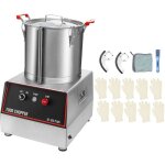 Mophorn - morphron food processor hachoir de l�gumes, 1400w, 16 quart blender en acier inoxydable pour ...