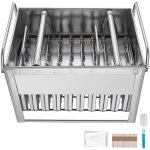 Mophorn - moules � glaces commerciales, 40 moules � glace � t�te ronde en acier inoxydable avec double ...