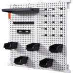 Mophorn organisateur mural en panneau perforé 32 x 32 , capacité de 330 lbs, kit de rangement d'outils ... Mophorn organisateur mural en panneau perforé 32 x 32 , capacité de 330 lbs, kit de rangement d'outils ...
