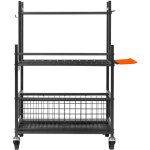 Mophorn organisateur d'outils de jardin, 16 emplacements avec crochets, support de tour d'outils de jardin ...