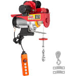 Mophorn palan �lectrique 800 kg treuil 1 300 w double support de palette en acier 12 m / 40 pi palan ...