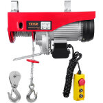 Mophorn - palan electrique , capacite de levage de 2 200 lb, treuil a fil deacier 1 600 w 220 v, telecommande ...