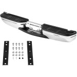 Mophorn - pare - chocs arri�re pour ford f250 / f350 super duty 1999 - 2007, acier chrom�, assemblage ...