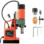 Mophorn perceuse magn�tique 1350 w, perceuse � colonne portable, force de 12500 n, vitesse r�glable 0 ...