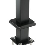 Mophorn - poteau de garde - corps en c�ble 42' x 2' x 2', acier inoxydable sus304, rampe de niveau pour ...