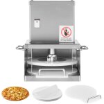 Mophorn presse � pizza �lectrique, plaque de 15 cm, presse � pain en acier inoxydable, outil de formage ...