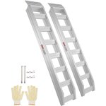 Vevor rampes de chargement en alu, charge 4 t, rampe d?acces avec extremite de fixation superieure a ... Vevor rampes de chargement en alu, charge 4 t, rampe d?acces avec extremite de fixation superieure a ...